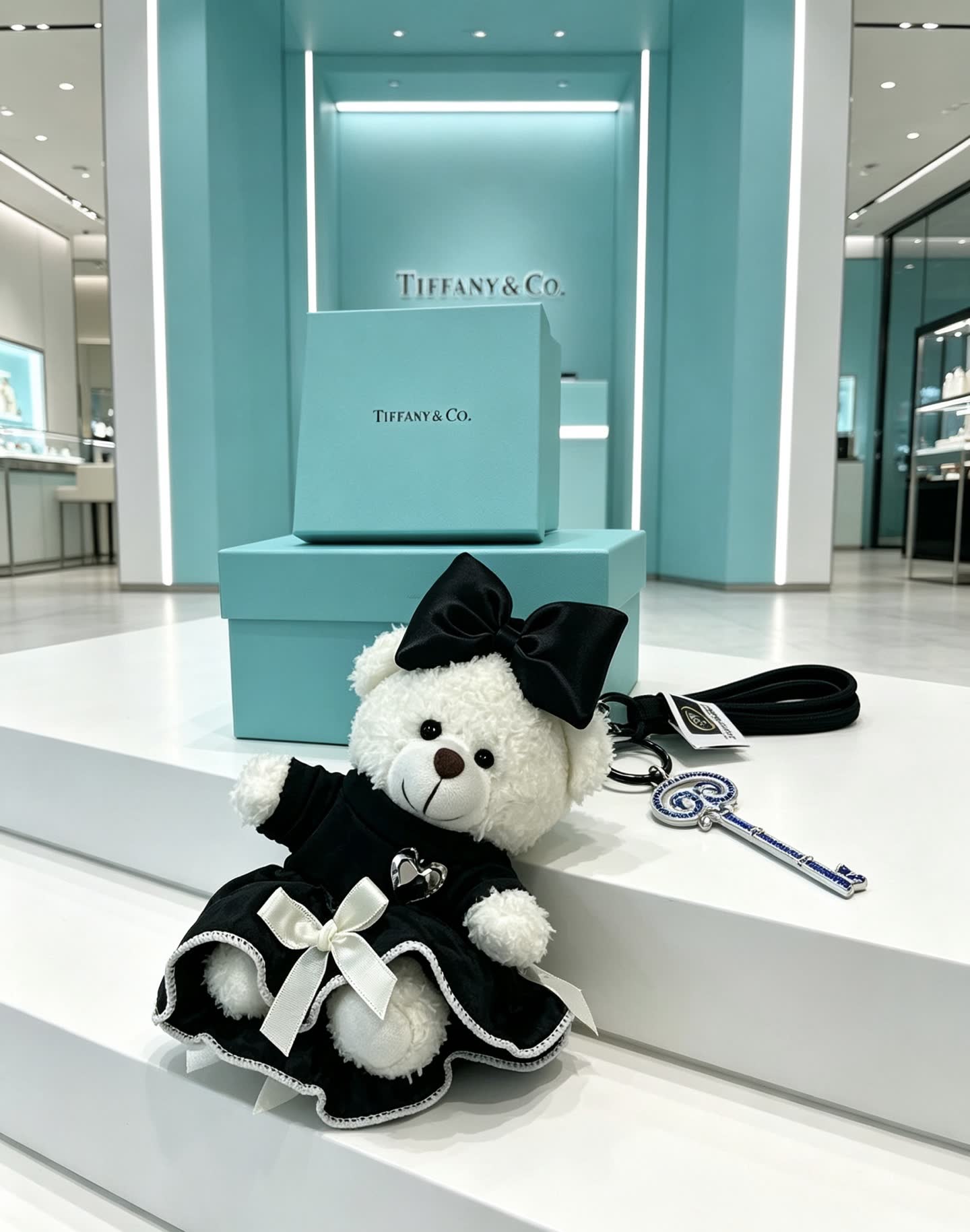 Tiffany & Co. Blue Box Keychain